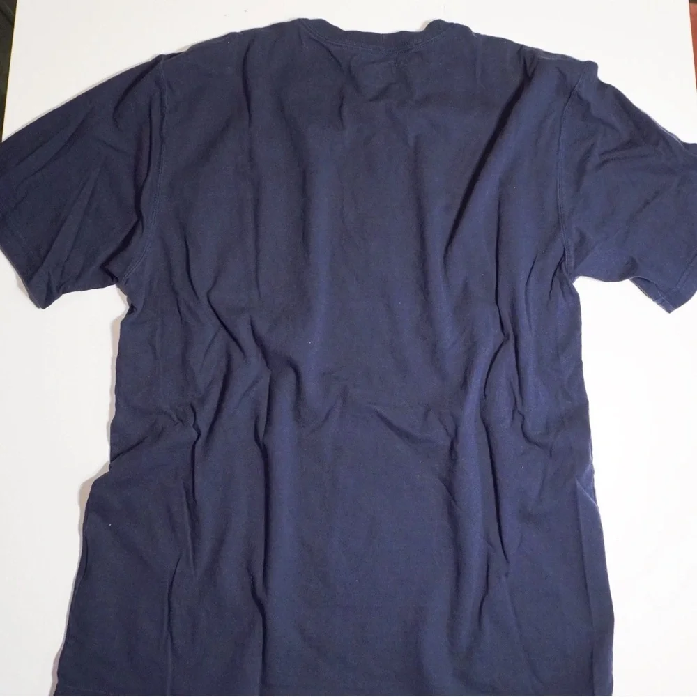 Carhartt Men's navy blue loose fit Pocket T-Shirt